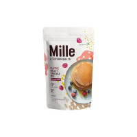 Mille No Sugar Classic Millet Pancake | NO MAIDA | Gluten Free | High Plant Protein | Low Carbs | Low GI Millet Grain | 250 grams (Coupon)