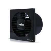 Ymir Infinity 6 inch Exhaust Fan Axial Fan Ventilation Fan For kitchen & Bathroom 150 mm Exhaust Fan  (Black)