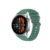Fire-Boltt India's No 1 Smartwatch Brand Talk 2 Bluetooth Calling Smartwatch with Dual Button, Hands On Voice Assistance, 120 Sports Modes, in Built Mic & Speaker with IP68 Rating (Silver Green) (Coupon)