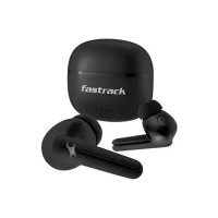 Fastrack Fpods(New Launch) FX100 Bluetooth TWS In-Ear Earbuds with 40 Hrs Playtime|BT V5.3|13mm Extra Deep Bass Drivers|Quad Mic ENC for Clear Calls|Ultra Low 50ms Latency Gaming Mode|NitroFast Charge