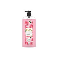 Lux Body Wash Soft Skin French Rose & Almond Oil Super Saver XL Pump Bottle with Long Lasting Fragrance, Glycerine, Paraben Free, Extra Foam, 750 ml [Apply 10% Off Coupon]