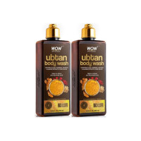 WOW SKIN SCIENCE Ubtan Body Wash for Tan Removal and Glowing Skin (Pack of 2)  (2 x 300 ml)