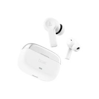 boAt Airdopes Flex 454 ANC in Ear TWS Earbuds with Smart Features, ANC, 60HRS Playback, Beast Mode(Low Latency), Quad Mics ENx Tech, Multi Point Connectivity, ASAP Charge(Zinc White)