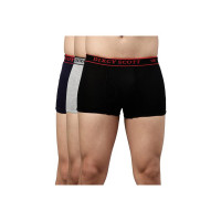 Dixcy Scott Men Cotton Trunks (Pack of 3) (Coupon)
