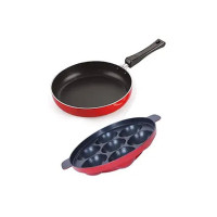 Nirlon Non-Stick Coated Highly Durable Aluminium Cookware Combo Gift Set Offer, 2.6mm_FP11_AP(7)