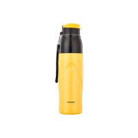 Amazon Brand - Solimo Stainless Steel Insulated Bottle 700ML (Yellow)