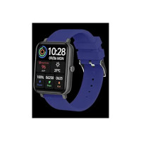 Swott Armor 007 1.69" Full Touch Made in India Smart Watch Bluetooth Voice Calling for Men & Women with Multiple Sports Mode & Faces with Health Monitoring Feature SpO2 & Heart Rate (Black/Blue) [coupon]