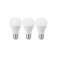 wipro Garnet 9W LED Bulb for Home & Office |Cool Day White (6500K) | E27 Base|220 degree Light coverage |4Kv Surge Protection |400V High Voltage Protection |Energy Efficient | Pack of 3