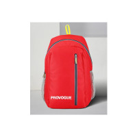 PROVOGUE Medium 25 L Backpack DAYPACK Small Bags for daily use library office outdoor hiking  (Red)