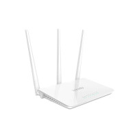 Tenda F3 300Mbps Wi-Fi Router, Easy Setup, WPS Button, Parental Control, Bandwidth Control, Wi-Fi Schedule, with 3 * 5dBi High Power External Antennas (White, N300 F3)