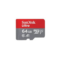 SanDisk Ultra 64GB microSDXC UHS-I, 140MB/s R, Memory Card, 10 Y Warranty, for Smartphones