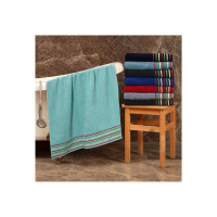 Home Elite Cotton Bath Towel 500 GSM, Water Green ||70 x 140 cms
