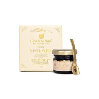 UPAKARMA Shilajit Gold Resin 20g | Contains 24 Carat Gold | Pure & Original | Helps Better Physical Performance | 100% Ayurvedic & Natural Shilajeet | Lab Tested  [COUPON]