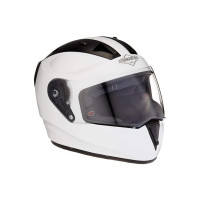 Steelbird SA-1 Aeronautics Full Face Helmet White, Size: M(55-56 cm)