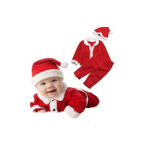 EITHEO Christmas Costume Santa Claus Dress for Kids | Santa Claus Dress Christmas Santa Costume Dress for Children|Santa Claus Dress For New Born Baby Girl & Baby Boy Dress Red