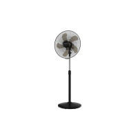 Polycab Optima Mini 400 mm Pedestal Fan with Superior Air Delivery, 100% Copper Motor and 2 years warranty (Black)