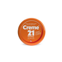 Creme 21 Smooth Moisturizer Cream, Goodness of 5 moisturizers, Almond Oil Enriched, For hands, face & body, Women & Men, 250 ml