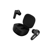 Zebronics Sound Bomb 7 Bluetooth TWS in Ear Earbuds with 40H Playtime, ENC Mic, Rapid Charge, Upto 50ms Gaming Mode, Flash Connect, Voice Assistant, Smooth Touch Control, BT v5.2, Type C (Black)