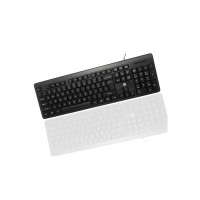 HP K100 Wired Keyboard, Quick, Comfy and Accurate, USB Plug & Play Setup,LED Indicators(7J4G1AA)