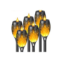 Garden Art Solar Lights Waterproof Dancing Fire Mashaal Flame Colour Warm White Torch Lights Battery Lantern Landscape Decoration Lighting Dusk to Dawn Auto On/Off Security Torches GAXLTD-P5082-3 (1)