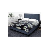 Status Contract Premium Flannel Double Bed Travel Flannel - Luxury Top-Sheet (200 X 235 cm, Multicolour) (Multicolor-33)
