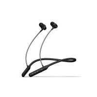 Boult Audio YCharge Wireless in Ear Bluetooth Earphones with 12H Playtime, Type-C Fast Charging (20Min=100% Playtime), Pro+ Calling Mic, Made in India, 12mm Bass Drivers, IPX5 Neckband (Black)