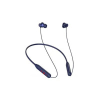 pTron Newly Launched Tangent Eon In-Ear Bluetooth 5.3 Wireless Headphones, 45H Playtime, HD Mic & TruTalk AI-ENC Calls, Movie/Music Modes, Dual Device Pairing & Type-C Fast Charging & IPX5 (Dark Blue)