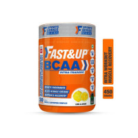 FAST&UP BCAA Advanced | Micronized BCAAs With Added Glutamine, Arginine & Citrulline BCAA  (450 g, Lemon)