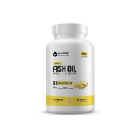 YouWeFit Omega-3 Fish Oil | 1250mg Triple Strength Fish Oil Capsules | No Fishy Burps  (60 Capsules)