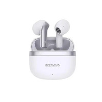GIZMORE TWS 809 Pro Bluetooth 5.3 | ENC | Featherlite Sung Fit in-Ear Wireless Earbuds Bluetooth Headset (White) [coupon]