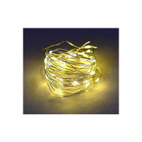 tu casa DW-410 - LED Copper Wire String Light Battery Operated - 3 Mtrs - Yellow