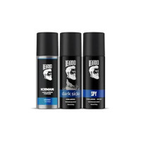 Beardo Iceman Perfume Deo Spray 150ml, Darkside Perfume Deo Spray 150ml, Spy Perfume Body Spray 120ml