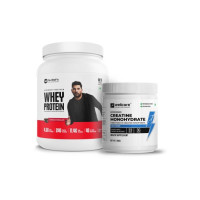 YouWeFit Whey Protein | 24g Protein, 4.5g BCAA, | Fast Absorption & Recovery | Lab tested Whey Protein  (907 g, 100 g, Double Chocolate, Unflavored)