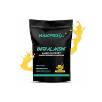 Nakpro Beta Alanine Supplement Powder| Muscle Building Amino Acid, Faster Recovery, Reduce Fatigue & Build Endurance, Pre Workout supplement for Men & Women -100g FruitPunch, (33 Servings)