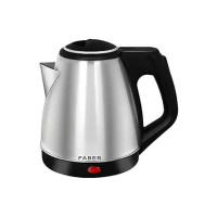 Faber Electric Kettle with Stainless Steel Body, FK 1.2 litres boiler for Water, SS, (FK 1.2L SS)