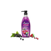 Fiama Body Wash Shower Gel Blackcurrant & Bearberry, 500ml, Body Wash for Women & Men with Skin Conditioners for Radiant Glow & Moisturised Skin, Suitable for All Skin Types