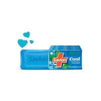 Savlon Cool Soap, with Menthol & Glycerin, 625g (125g - Combo Pack of 5), For All Skin Types