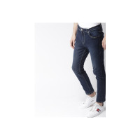 Mast & HarbourMen Navy Blue Skinny Fit Mid-Rise Clean Look Stretchable Jeans