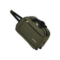 PROVOGUE 50 L Strolley Duffel Bag - Duffel Bag Stylish Travel Duffel Luggage Bag HAVY DUTY Wheel -Regular Capacity - Green - Regular Capacity