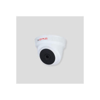 CP PLUS 5MP IR Dome Security Camera | 3.6 mm Fixed Lens | Max. 25fps at 5MP (16:9 Video Output) | IR Range of 20 Mtrs | Support Built-in Mic -CP-USC-DC51PL2C-V3