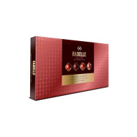 Fabelle The Bars Quartet - Chocolate Pack, 4 Assorted Luxury Chocolate Bars, Premium Packaged Gift Chocolate Box, Centre-Filled Bars, Best Chocolate Gift, 519g