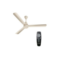 Crompton Energion Hyperjet 1200mm BLDC Ceiling Fan with Remote Control | High Air Delivery | Energy Saving | 2 Year Warranty | Ivory