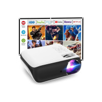 HAPPRUN Projector, Native 1080P Bluetooth Projector with 100''Screen, 9500L Portable Outdoor Movie Projector Compatible with Smartphone, HDMI,USB,AV,Fire Stick, PS5 [coupon]