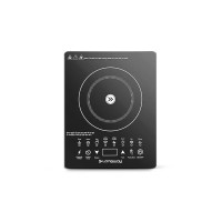 Longway Touchcook IC 2000 Watt Induction Cooktop with Auto Shut-Off & Over-Heat Protection | 1-Year Warranty | (Black, Touch Button)