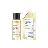 Brillare Tea Tree Hair Oil, with the Goodness of Lemon & Sunflower Oil, Dry, Itchy Scalp, 100% Natural Hair Oil, 100ml