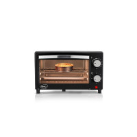 Pigeon by Stovekraft Oven Toaster Grill (12381) 9 Liters OTG without Rotisserie for Oven Toaster and Grill for grilling and baking Cakes (Grey)
