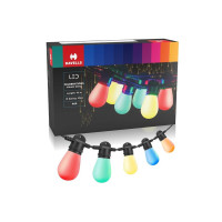 Havells Celebrations Vibrant RGB String Light for Indoor & Outdoor Festival Decoration (10 Metre,33 Feet, 21 Bulbs & 3 Spare Bulbs)