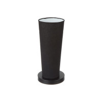 Ntu-147 Black Cotton Shade Table lamp with Metal Base by tu casa Holder type-b-22 (Bulb not Included)