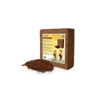 (Live at 12 AM) GLUN® Cocopeat Block 3Kg Block for Terrace, Kitchen and Balcony Plants, Natural, Eco-Friendly and Hydroponic, Coconut Coir Block, Coco Peat, Coco Powder, Coir Pith (Apply 199 off coupon)