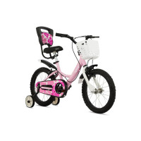 Lifelong 16T Cycle for Kids 4 to 8 Years- Bicycle for Girls- Single Speed Bike/Bicycle- 95% Pre-Assembled- Balance Wheels- Suitable for Young Girls- Above 3 Feet 8Inch+ Height  COUPON
